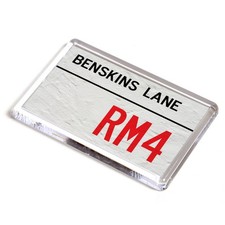 Fridge magnet benskins lane - magnet,