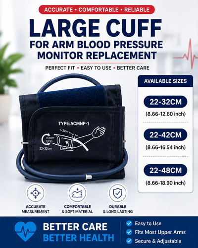 Large cuff for - large, blood