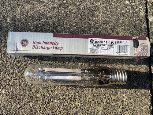 Lucalox twin arc tube 250w - lucalox,