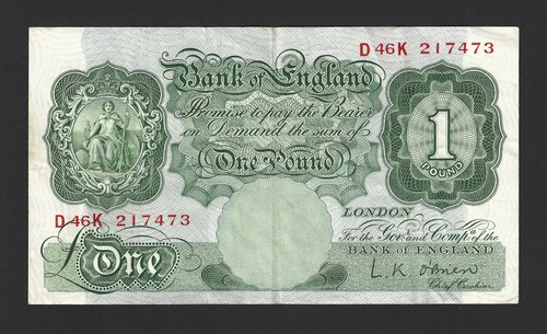 Old bank england - england, £1