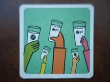 Lakes Brew Co.Kendal,Cumbria-Modern Beer Mat.