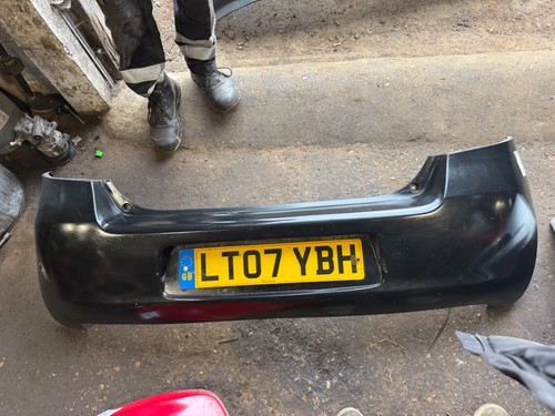 Toyota yaris mk2 2007 rear - mk2,
