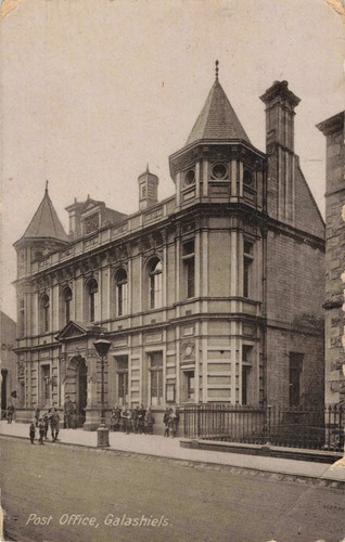 Post office galashiels 1920s - post,
