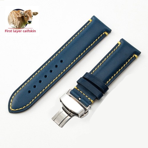 Hand stitched genuine - hand-stitched, leather