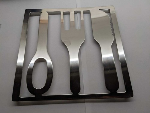 Trivet stainless steel - -,