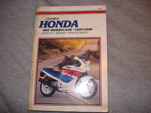 Clymer honda 1987 - clymer, 1987-89