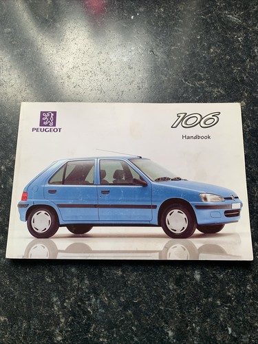 Peugeot 106 handbook manual - 106,