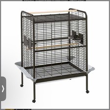 Ferplast Expert 100 bird Cage Aviary Large 125cm X 100cm X 152cm Grey RRP £800!!