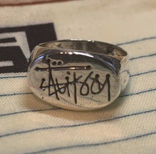 Old 90s Stussy 925 Sterling