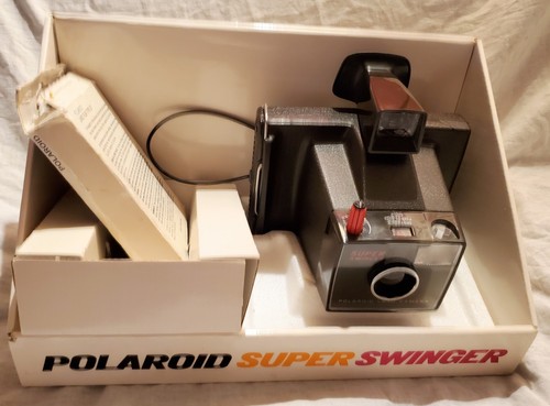 Vintage boxed polaroid super - boxed,