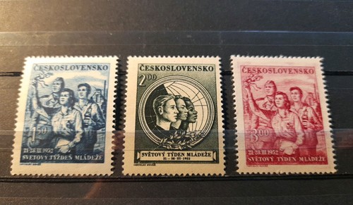 Czechoslovakia stamps 1952 - czechoslovakia,