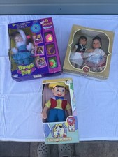 Old dolls including pinocchio - dolls,