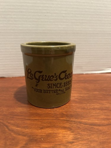 Grue creamery stoneware - le, grue's
