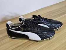 Puma Classico Factory men's black white Rugby football boots UK size 13 EUR 48.5