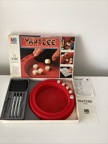 Yahtzee original dice game - original,