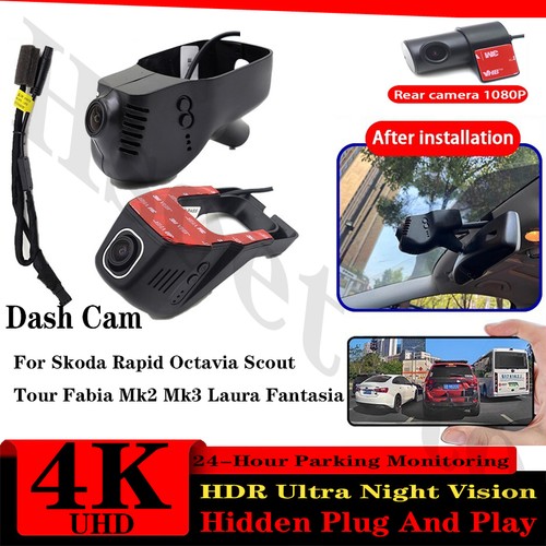 Dash cam camera for - dash, skoda