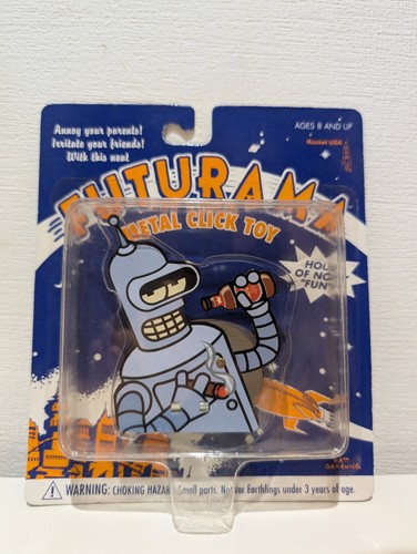 Futurama bender metal click - metal,