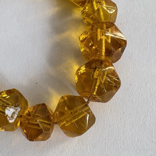 Vintage czech glass - glass, necklace
