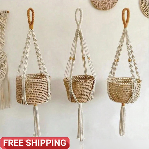 3pcs macrame plant - 1/3pcs,