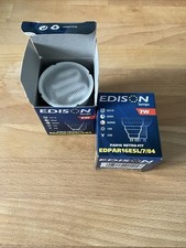 2 Edison Retro Fit GU10 Lamp 240v 7w CFL 50mm Lighting Bulb