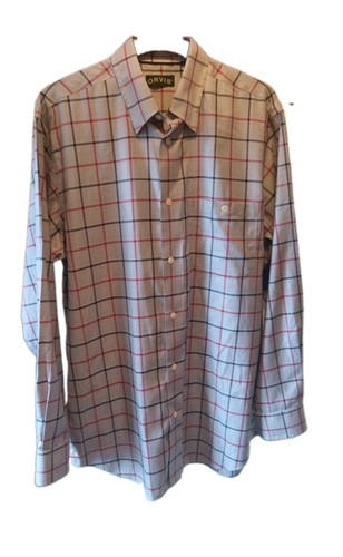 Orvis wrinkle free checked - wrinkle-free,