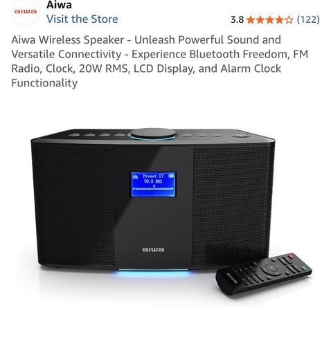Aiwa exos wireless fi - exos,