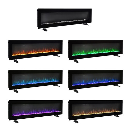 Electric led fireplace - electric,