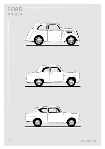 Poster ford anglia evolution - -,