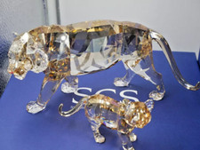SWAROVSKI CRYSTAL TIGER & CUB