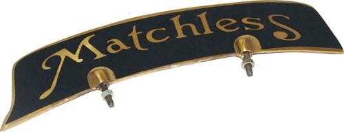 Front mudguard brass number - mudguard,
