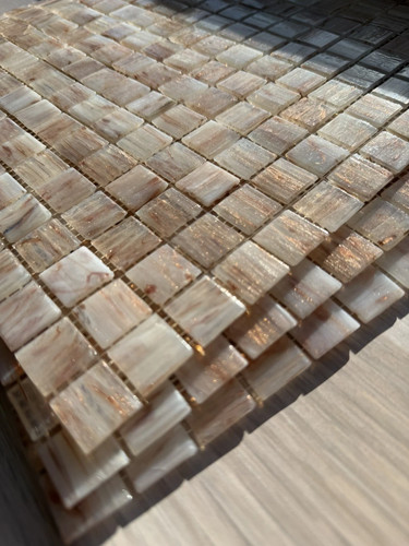 Premium glass mosaic wall - glass,