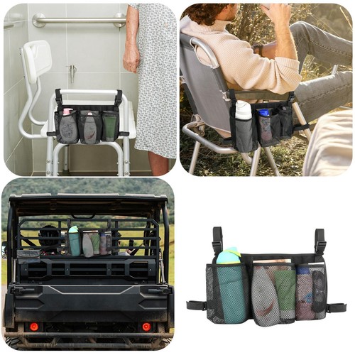 Shower chair side bag - chair,