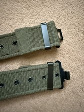 olive Green 95 Pattern Webbing Belt Used 44” Long