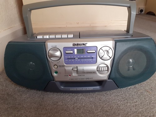 Sony cfd portable boombox - sony, cfd-v7