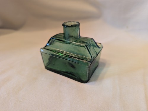 Antique green glass ink - green,