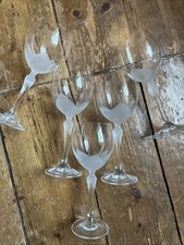 Rona lily frosted wine glasses - rona,