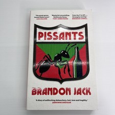Pissants by Brandon Jack Paperback Book Fiction AFL Aussie Rules Novel Fiction