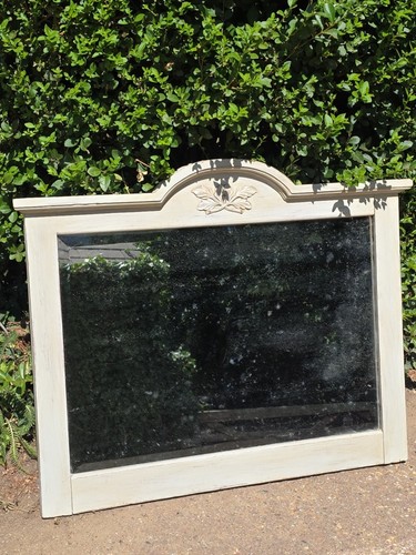 Vintage oak painted - painted, bevelled