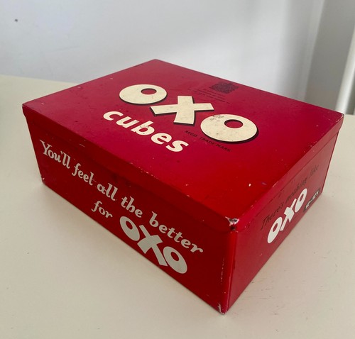 Vintage oxo cubes - oxo,