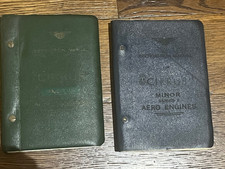 Original Cirrus Major & Minor Aero Engine Instruction Manuals