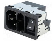 socket KMF 250VAC male C14 (E)