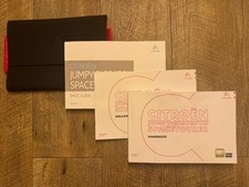 CITROEN SPACE TOURER & DISPATCH 2016-2023 OWNERS HANDBOOK MANUAL & WALLET 