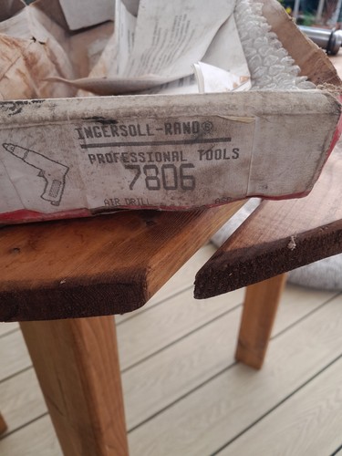 Ingersoll rand 7806 air drill - air,