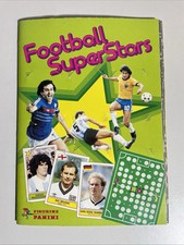 Panini Football Superstars 1984 Near Complete Album - Missing x6