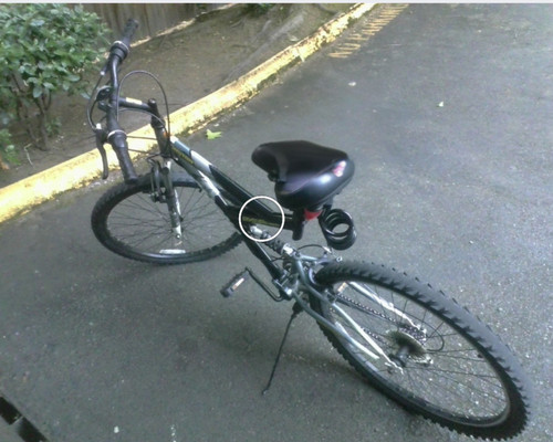 Bike with dual - bike, suspension