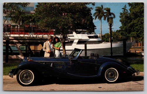 Postcard 1934 mercedes 500k - postcard:,