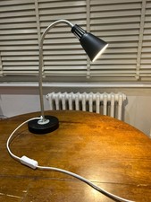 ikea black desk lamp(stand