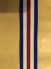France And Germany Star WW2 Full Size Medal Ribbon