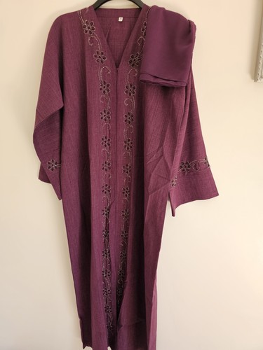 Stunning purple abaya from - stunning,