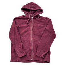 Fat Face Hoodie Full Zip Outdoor Pockets Purple Sweatshirt Mens XS